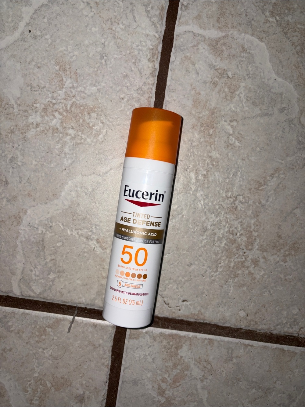 Eucerin Tinted Age Defense SPF 50 - Tinted Sunscreen